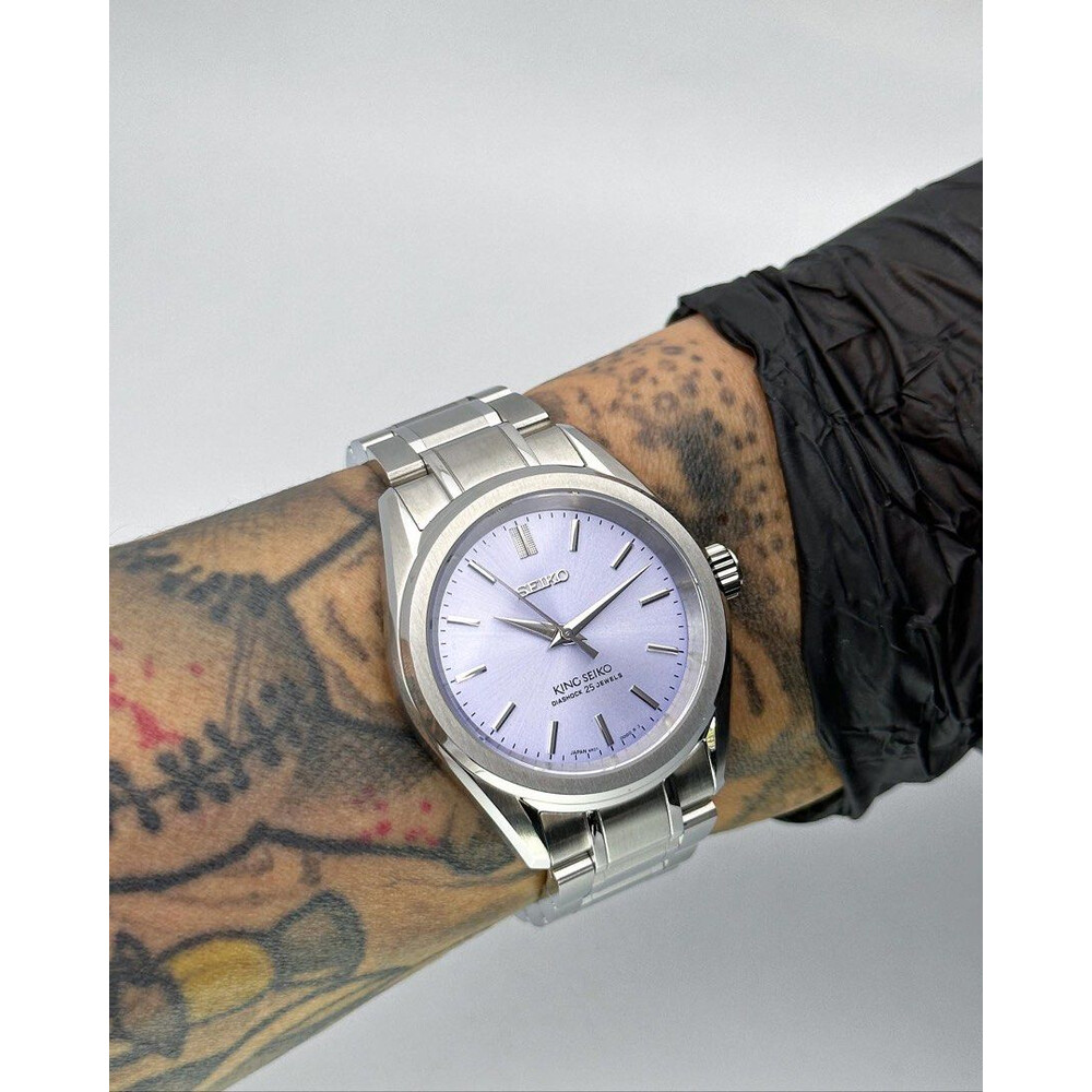 Custom Seiko Mod • Purple King Seiko Premium • 38mm